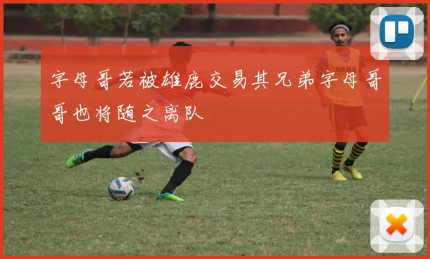 字母哥若被雄鹿交易其兄弟字母哥哥也将随之离队